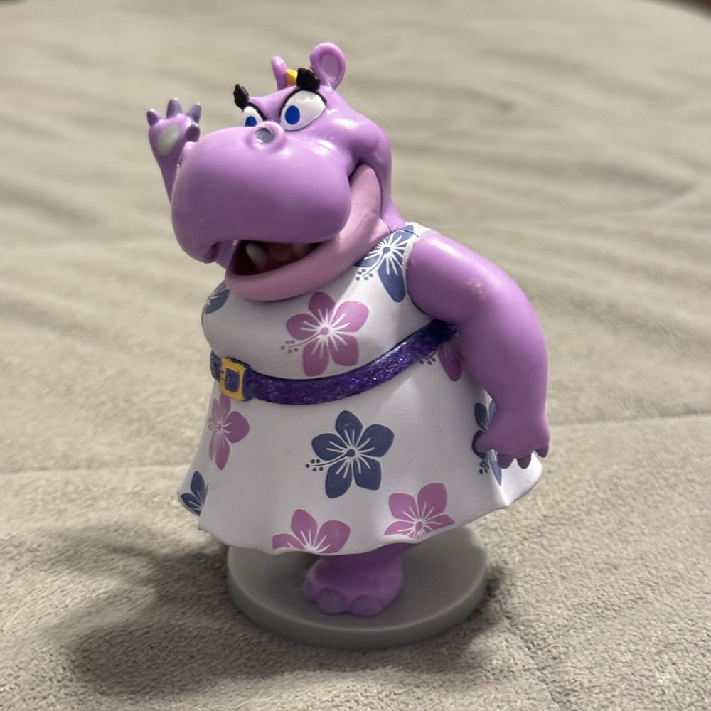 Disney Minnie Mouse Happy Helper Hilda Hippo 3.75" Toy Figure